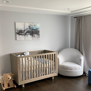 Restoration Hardware Baby& Child Blackout curtains in color “mist”